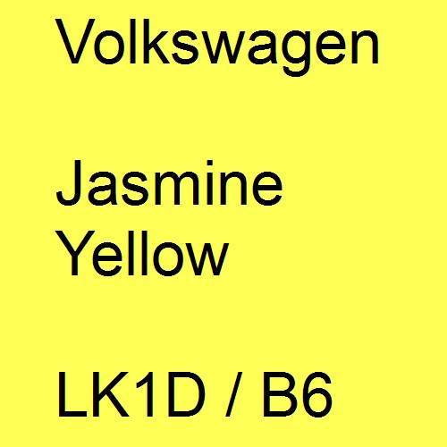 Volkswagen, Jasmine Yellow, LK1D / B6.